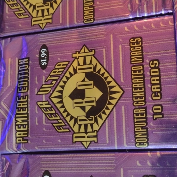 ReBoot 1995Fleer Ultra Packs(7) - Picture 3 of 4